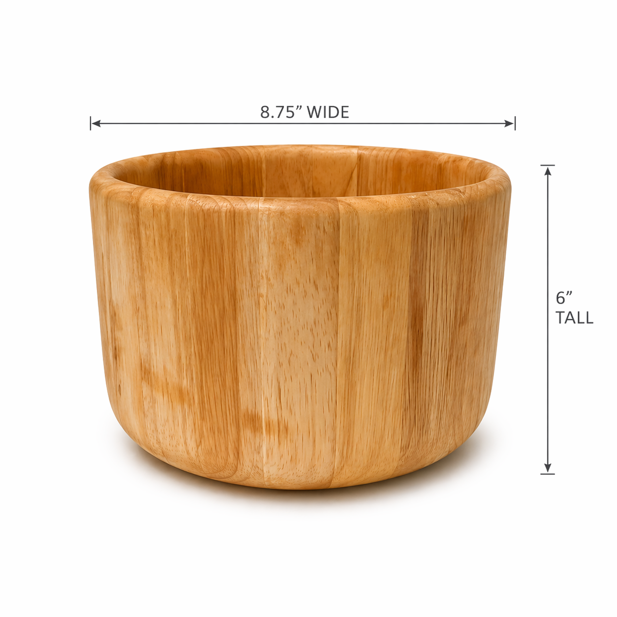 Vintage Dansk International Designs Wooden Salad Bowl - 1970s Thailand