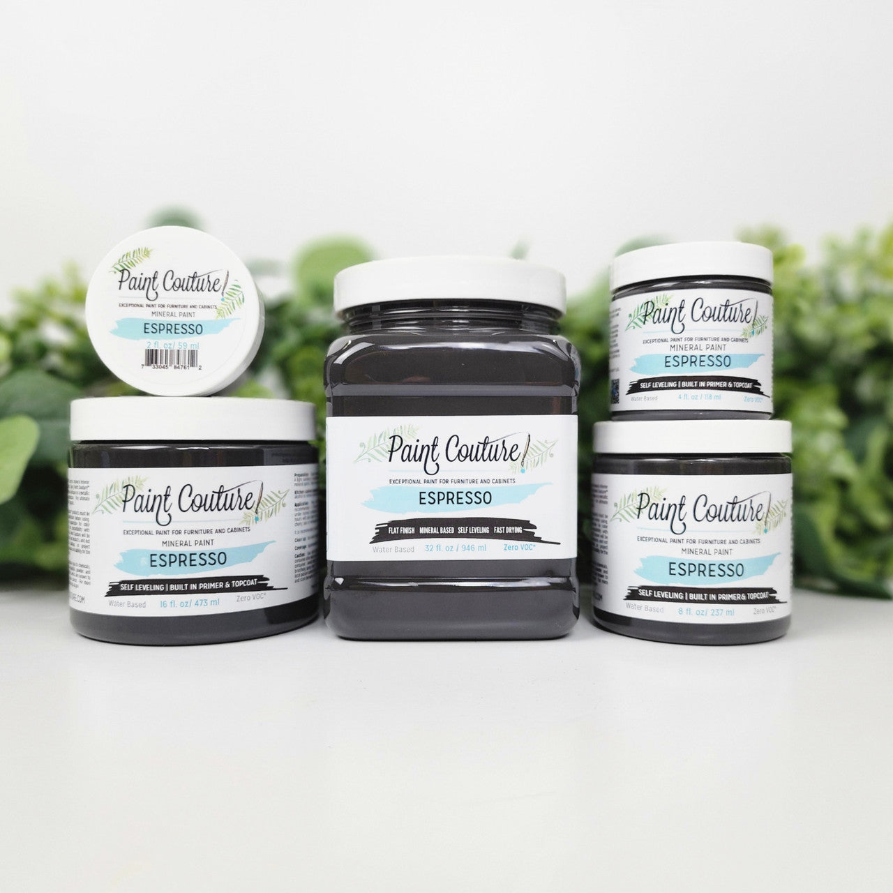 Paint Couture Espresso All in One Acrylic Mineral Paint VOC Free