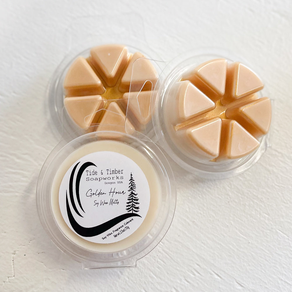 Golden Hour Wax Melts by Tide & Timber Soapworks