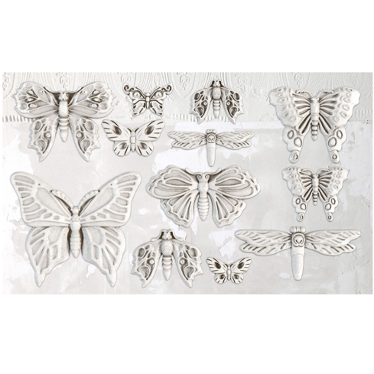 IOD Monarch Decor Mould by Iron Orchid Designs - 6x10 Silicone Mold
