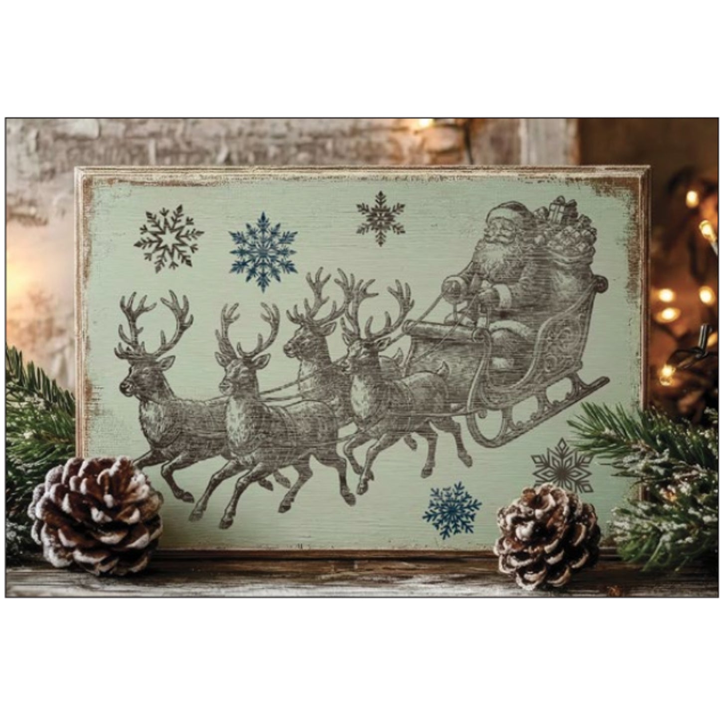 IOD The North Pole Co Paint Inlay by Iron Orchid Designs - Winter 2026