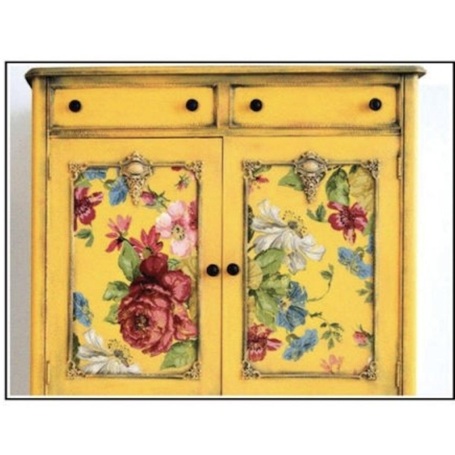 IOD Wall Flower Decor Transfer - Iron Orchid Designs