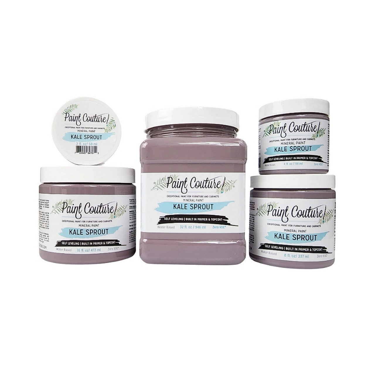 Paint Couture Kale Sprout All in One Acrylic Mineral Paint VOC Free