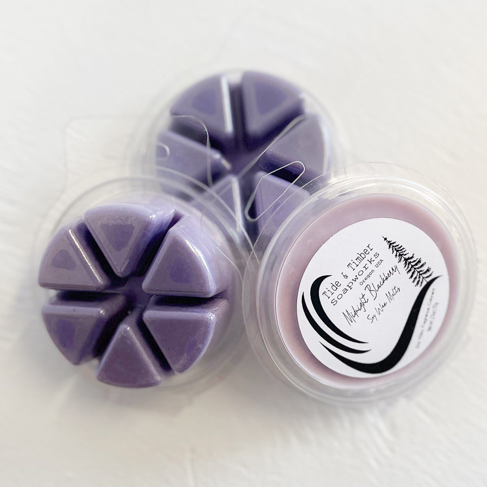 Midnight Blackberry Wax Melts by Tide & Timber Soapworks