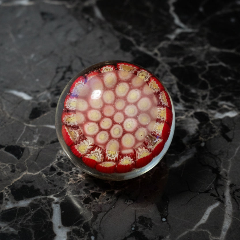 Vintage Hand Blown Art Glass Paperweight