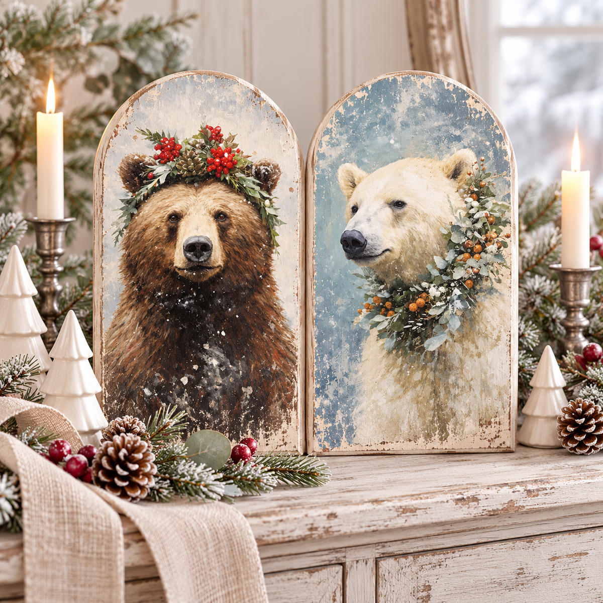 Whimsykel Designs Northern Keepers Decoupage Paper – 29 x 21 Inch