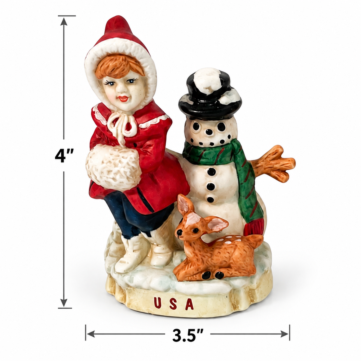Vintage RSVP Children of the World #2001 USA Porcelain Figurine