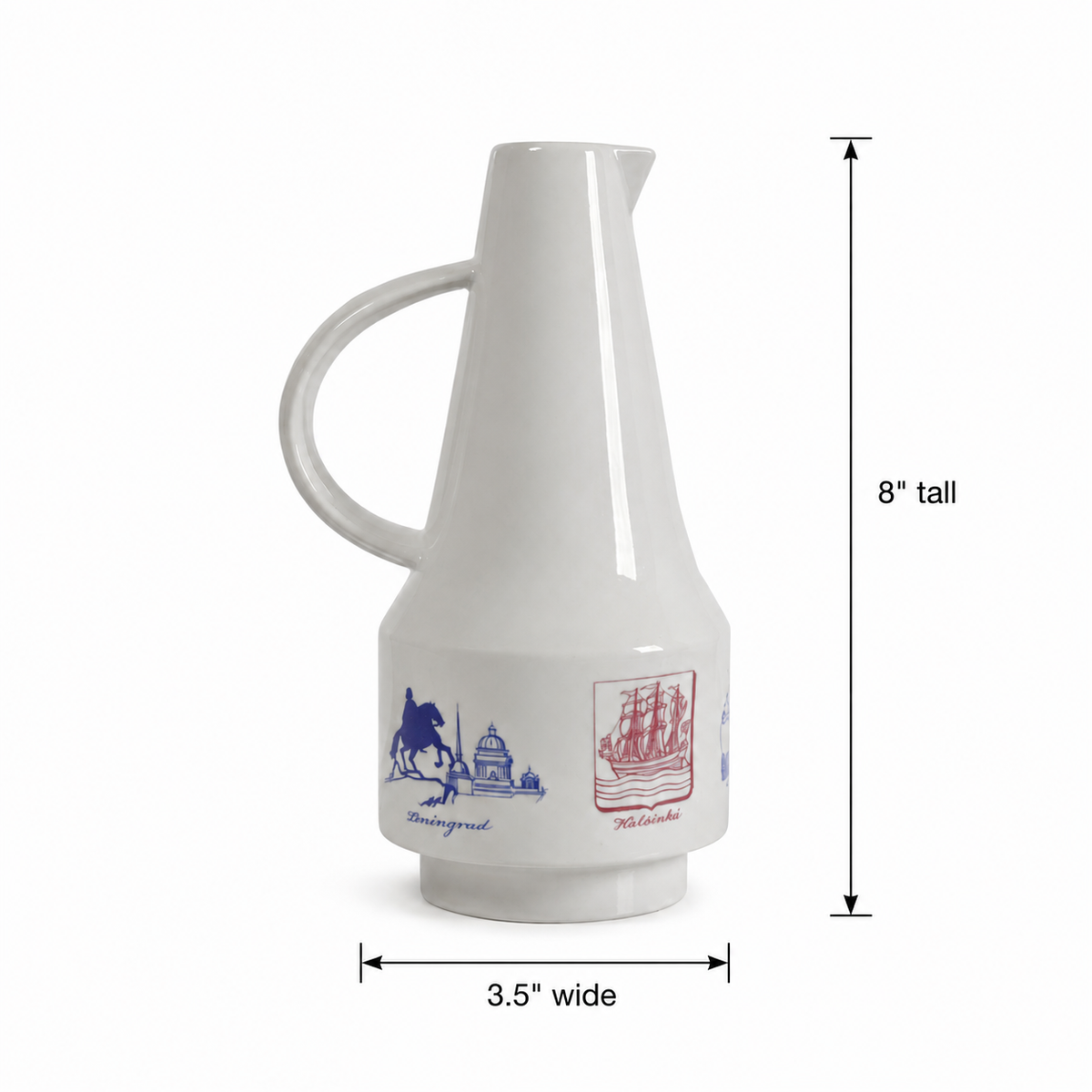 Vintage Fasold & Stauch Porcelain Pitcher - Crafted in Germany
