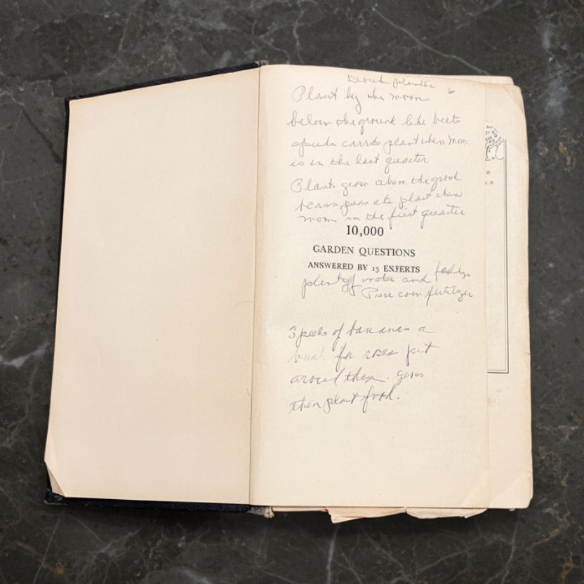 1940s 10,000 Garden Questions Book - F.F. Rockwell