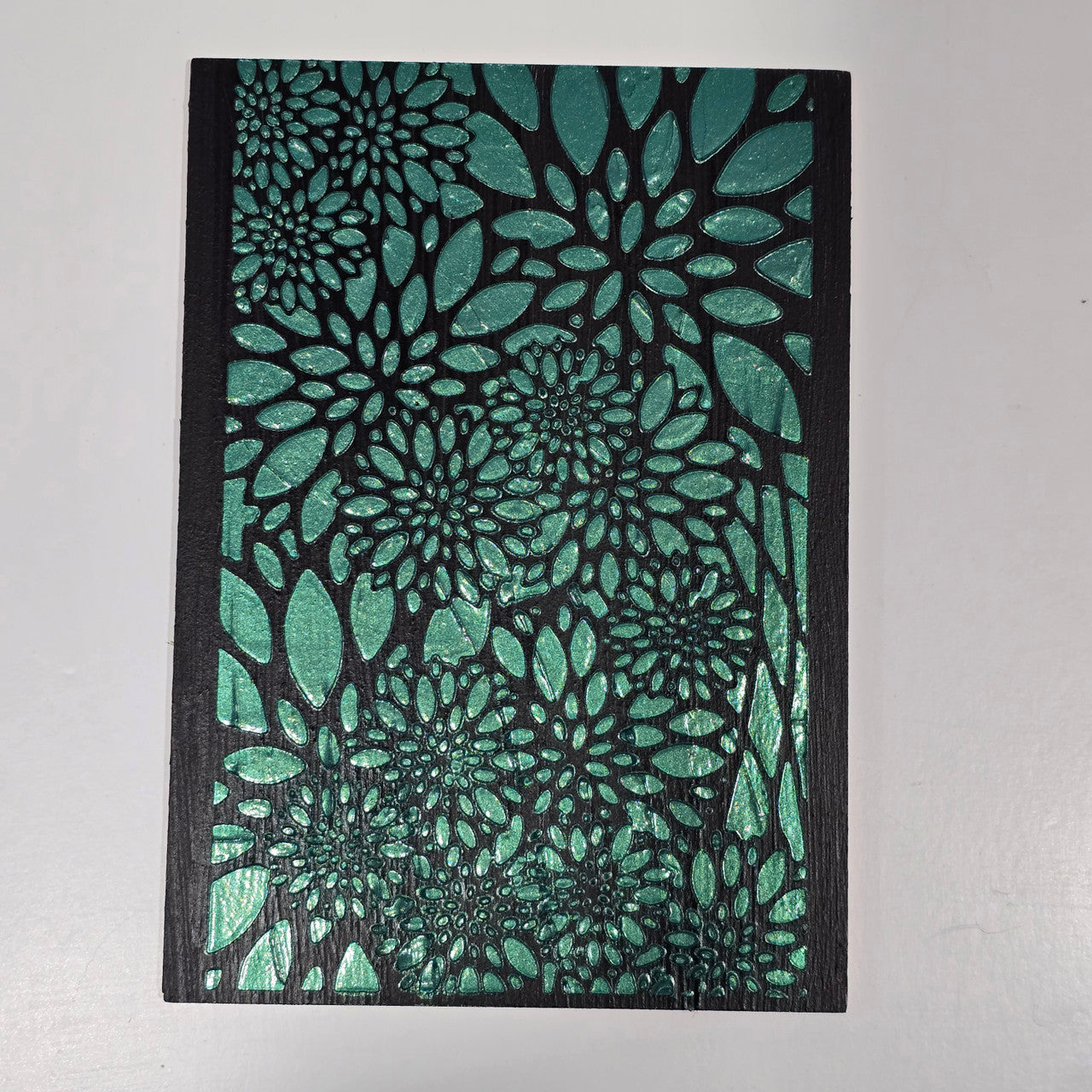 Forest Green Metallic Stencil Paste - Paint Couture
