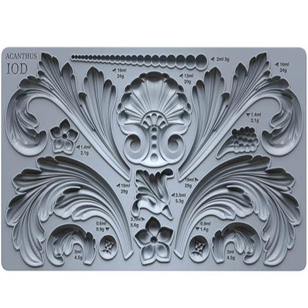 IOD Acanthus Scroll Decor Mould - Iron Orchid Designs