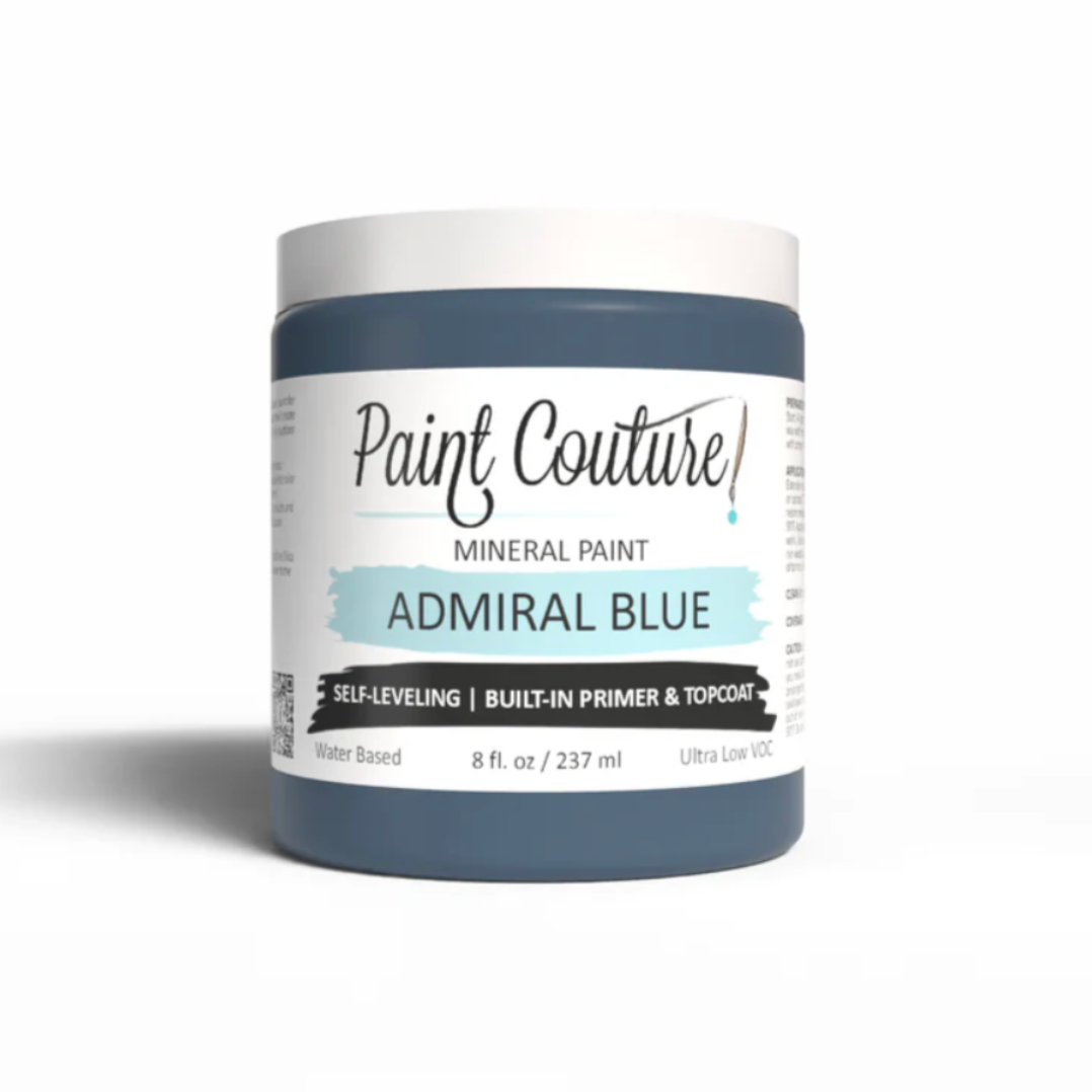 Paint Couture Admiral Blue All in One Acrylic Mineral Paint VOC Free