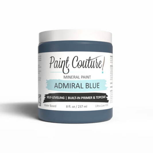 Paint Couture Admiral Blue All in One Acrylic Mineral Paint VOC Free