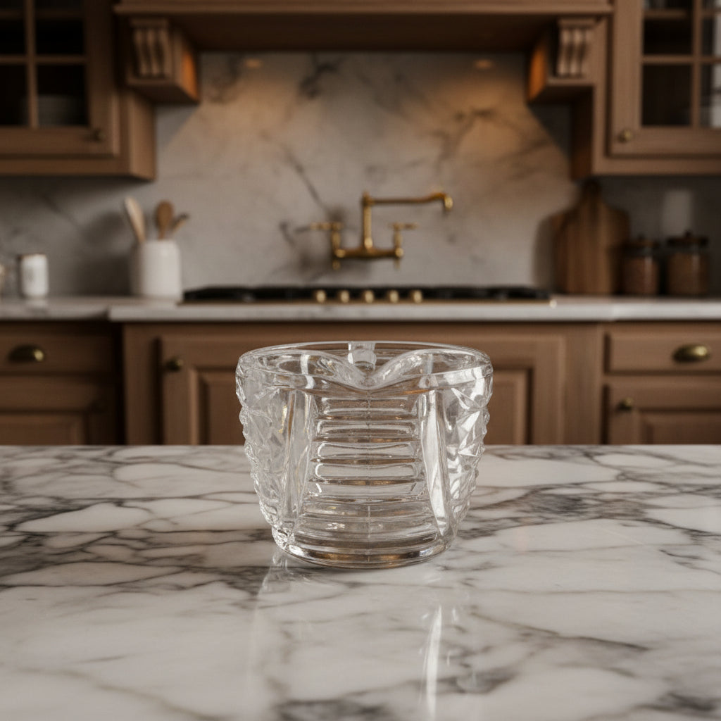 1960s Anchor Hocking Stars & Bars Creamer