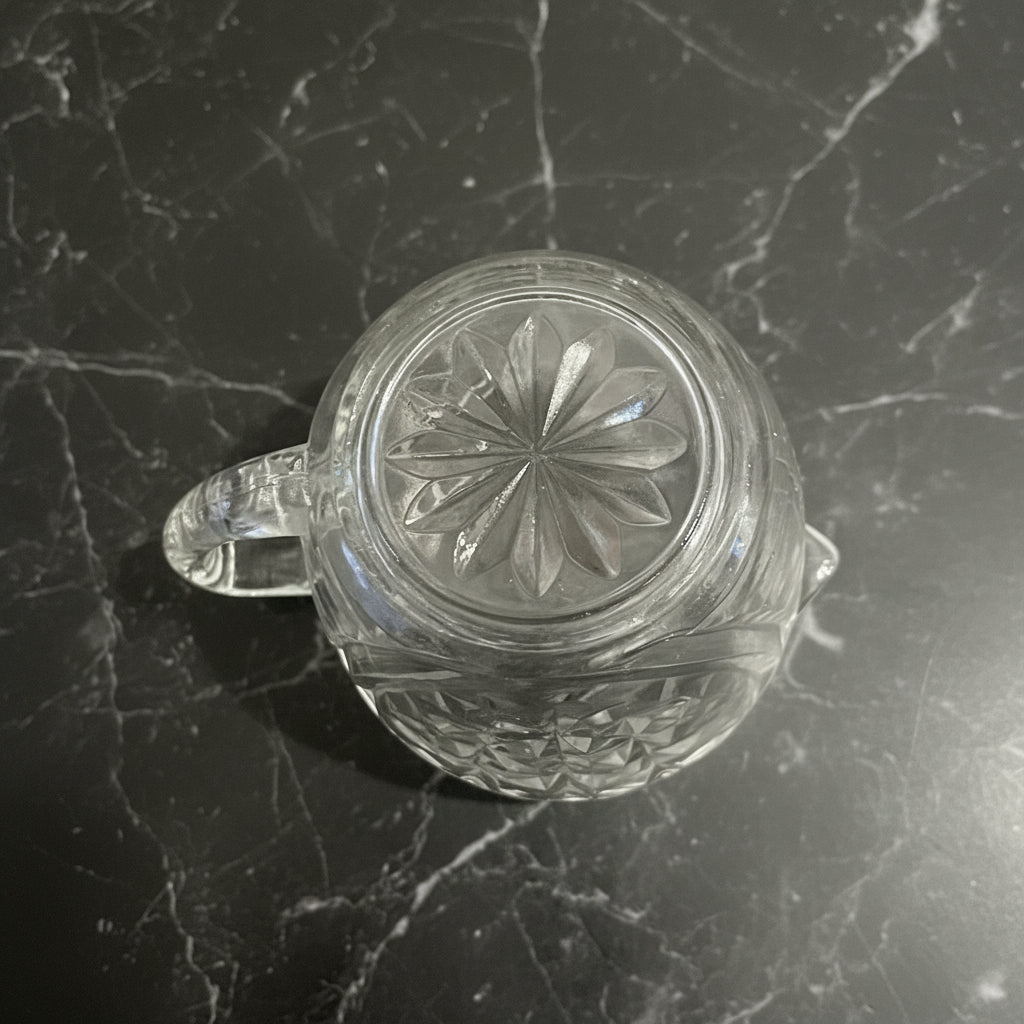 1960s Anchor Hocking Stars & Bars Creamer