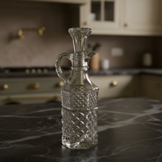 1960s Anchor Hocking Wexford Cruet with Stopper
