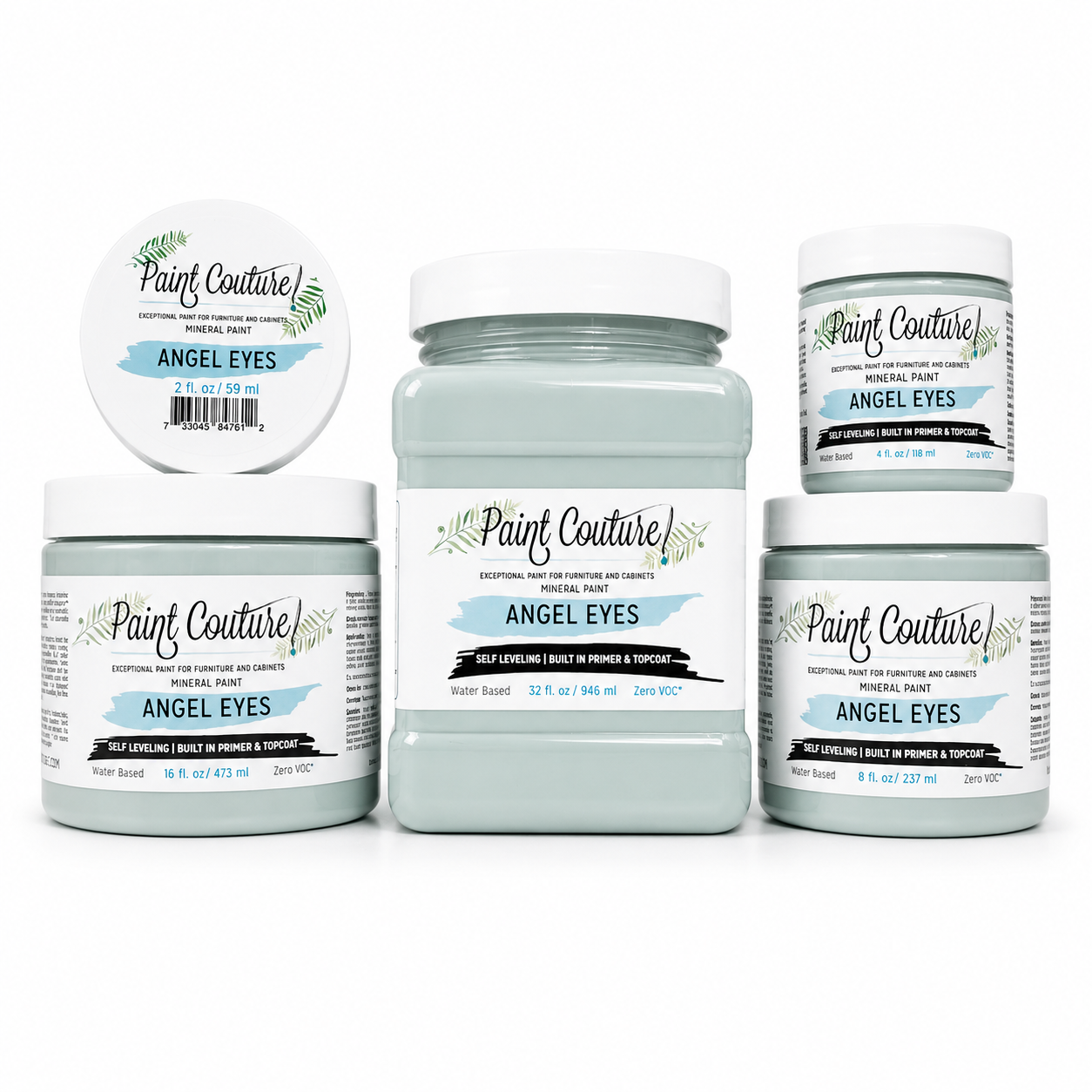 Paint Couture Angel Eyes All in One Acrylic Mineral Paint VOC Free