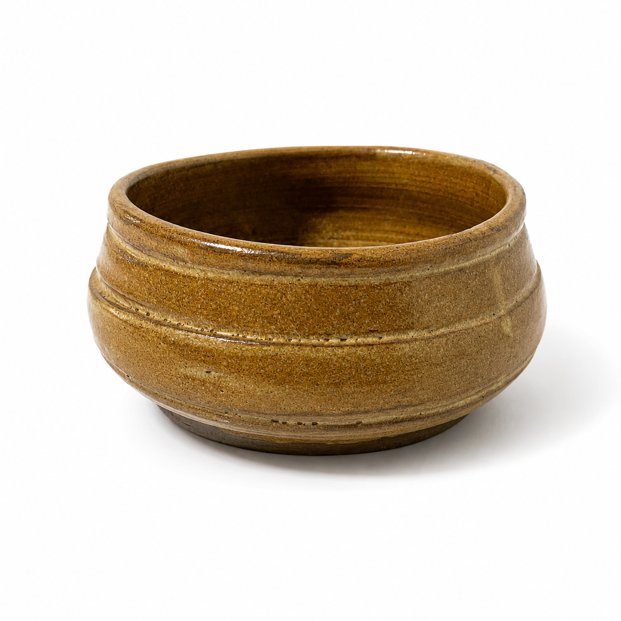 Wheel Thrown Studio Pottery Bowl - Handmade American Art Signed
