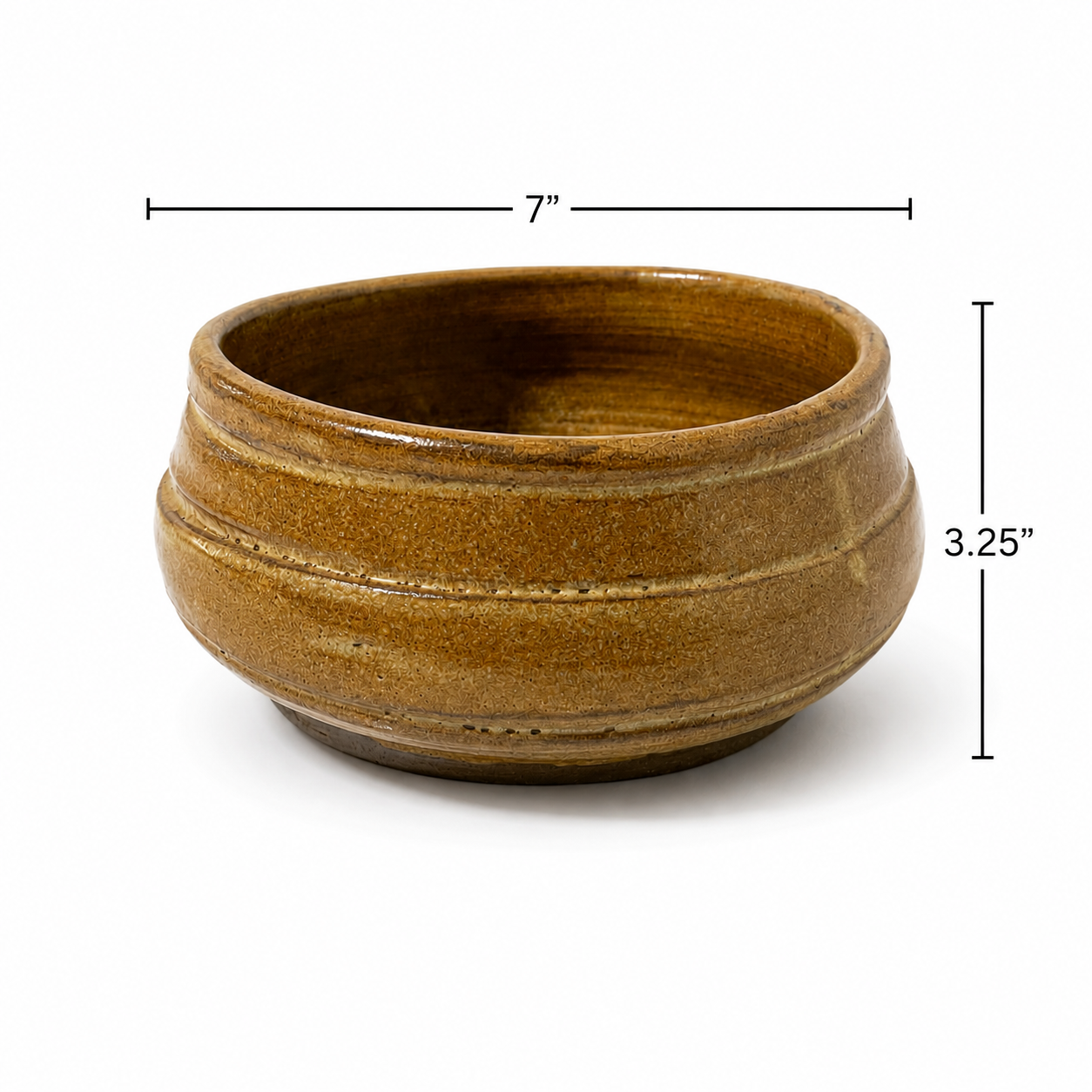 Wheel Thrown Studio Pottery Bowl - Handmade American Art Signed