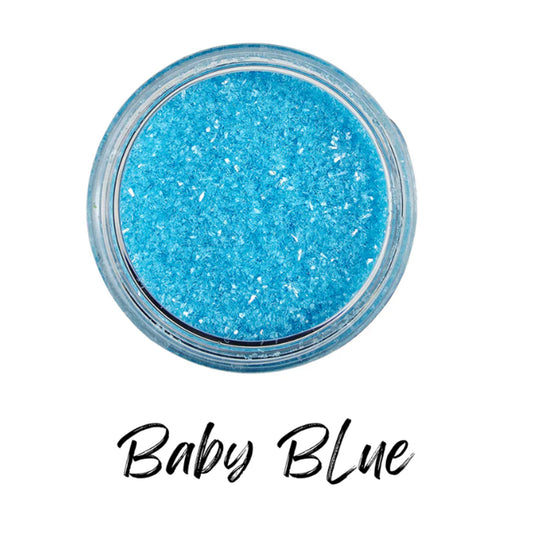 Baby Blue Glass Glitter by Paint Couture - Imported from Germany