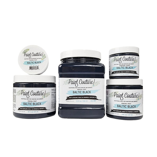 Paint Couture Baltic Black All in One Acrylic Mineral Paint VOC Free