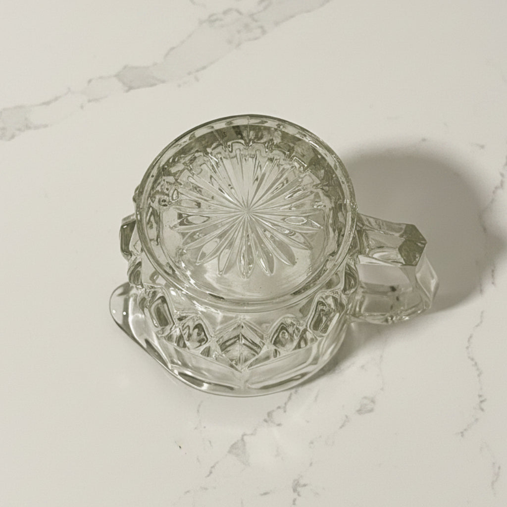Vintage Bartlett Collins Creamer Pattern 65 Clear Pressed Glass - USA