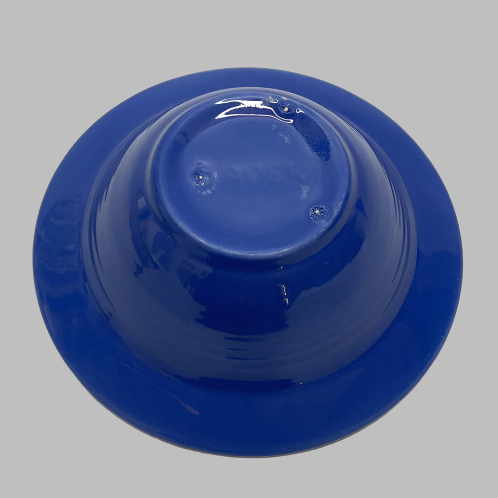 Bauer Pottery Monterey Cobalt Blue Dessert Bowl | 1936-1945