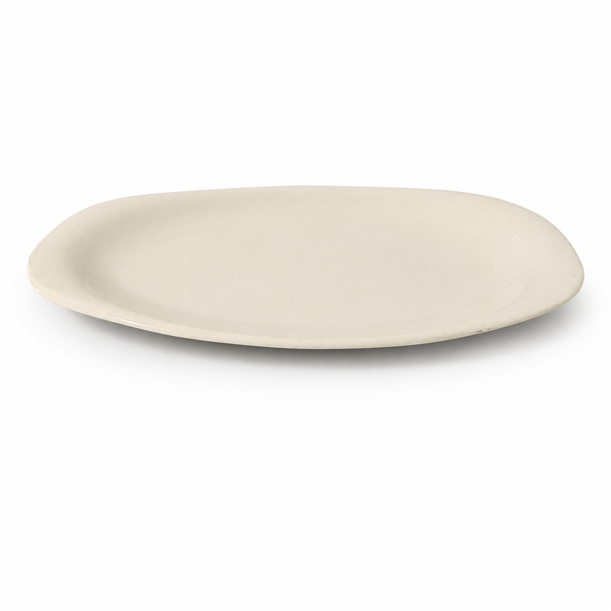 Vintage Iroquois Bridal White Oval Serving Platter by Ben Seibel