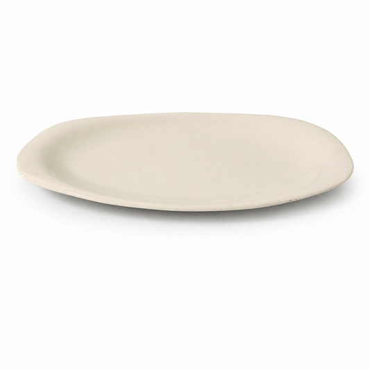 Vintage Iroquois Bridal White Oval Serving Platter by Ben Seibel