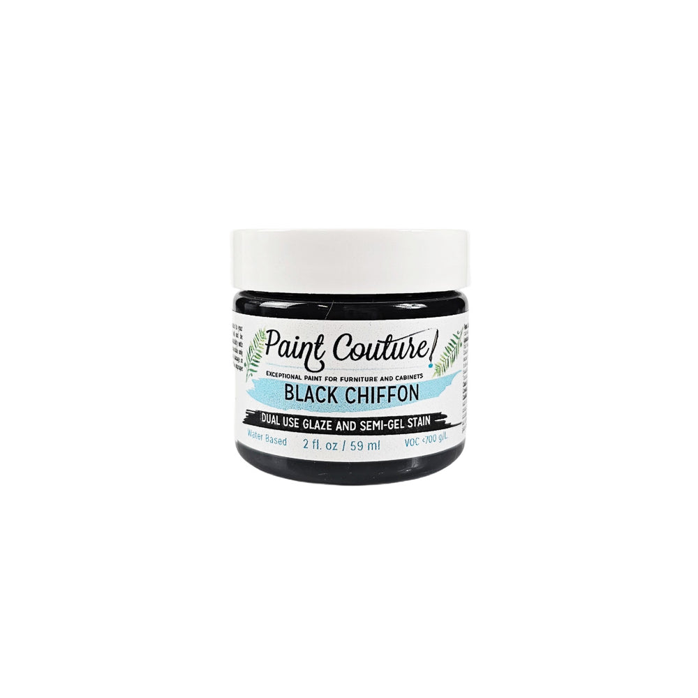 Black Chiffon Antiquing Glaze - Paint Couture