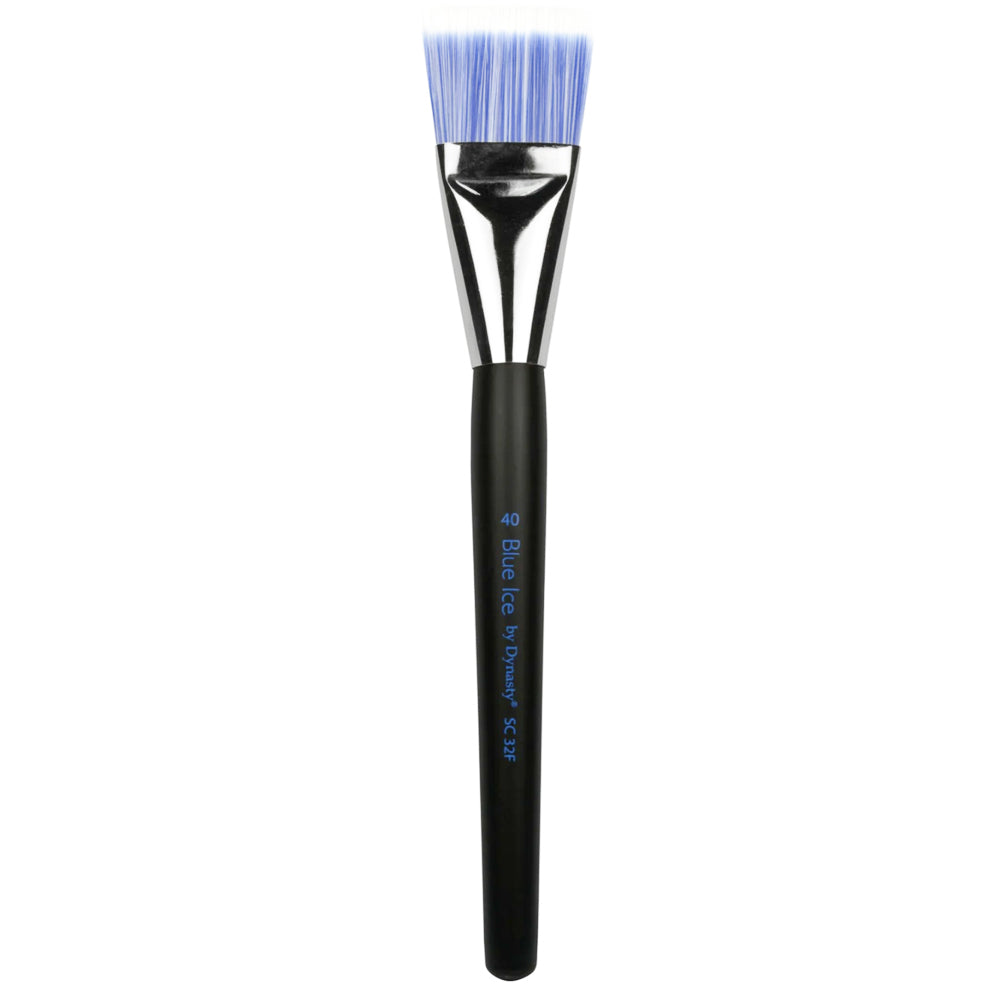 Blue Ice Flat Brush Size 40 - Dynasty