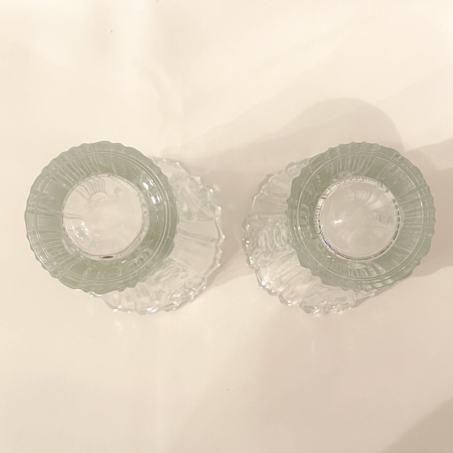 Borgonovo Elena Rose Pattern Vase Italy - Set of 2