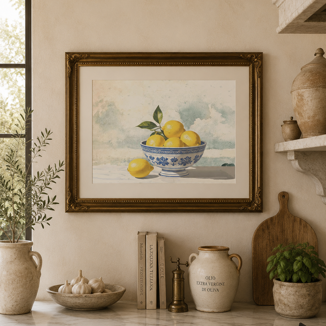 JRV Bowl Of Lemons A4 Rice Paper - 8.25" x 11.6" Made in USA