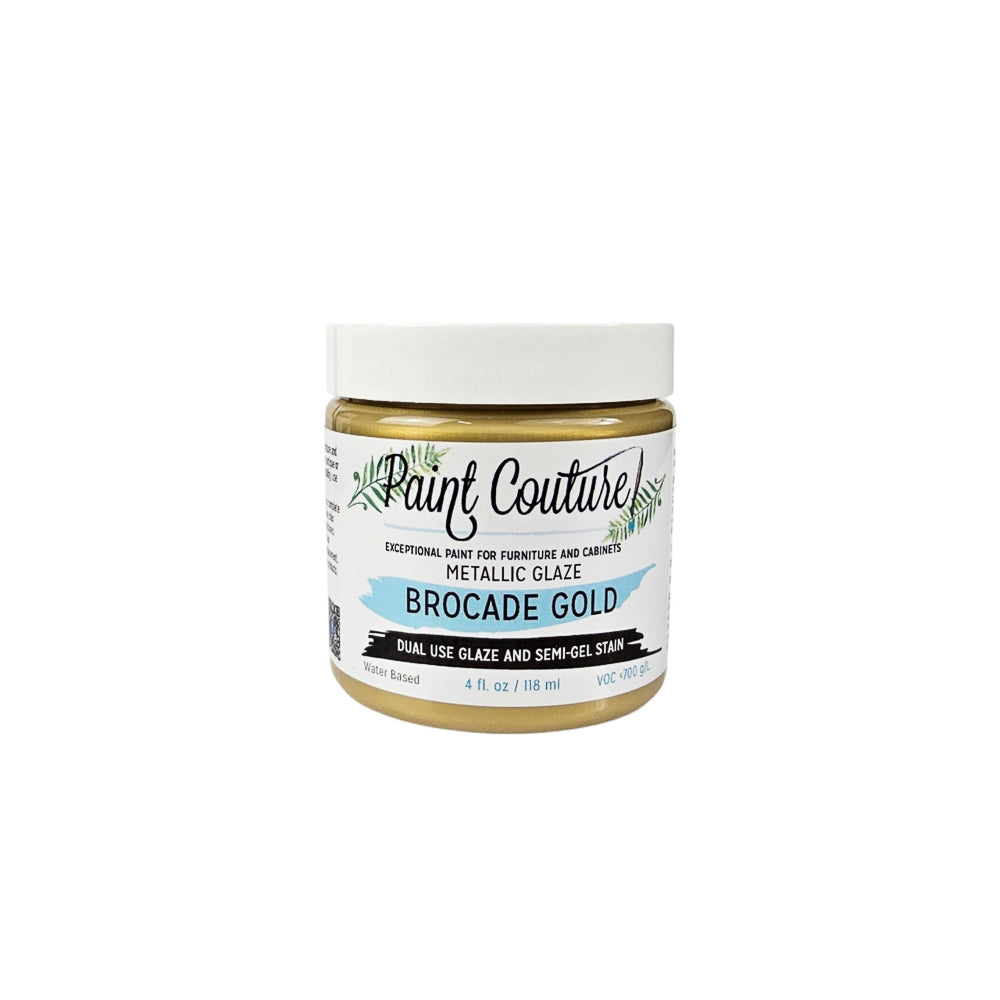 Brocade Gold Metalic Glaze - Paint Couture