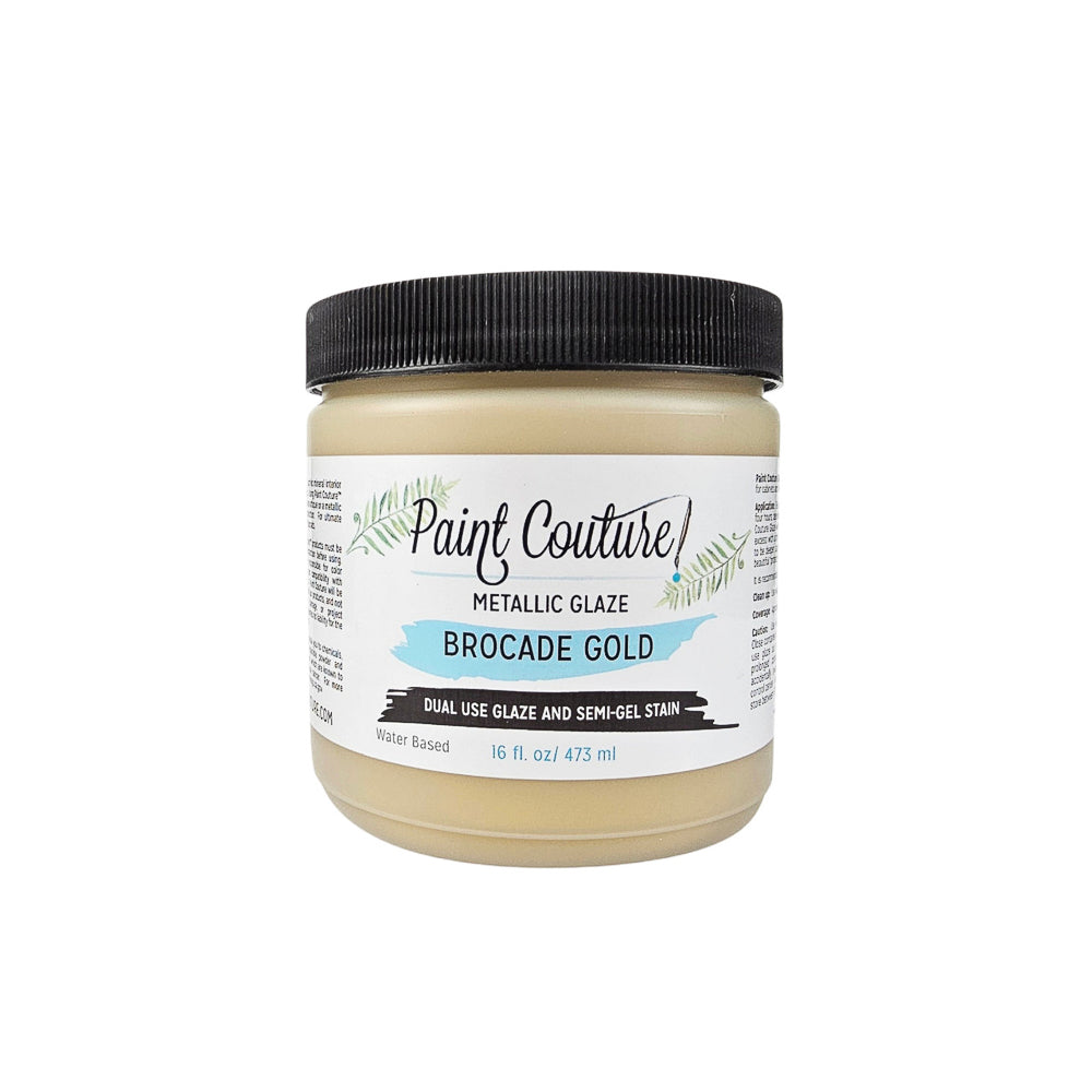 Brocade Gold Metalic Glaze - Paint Couture