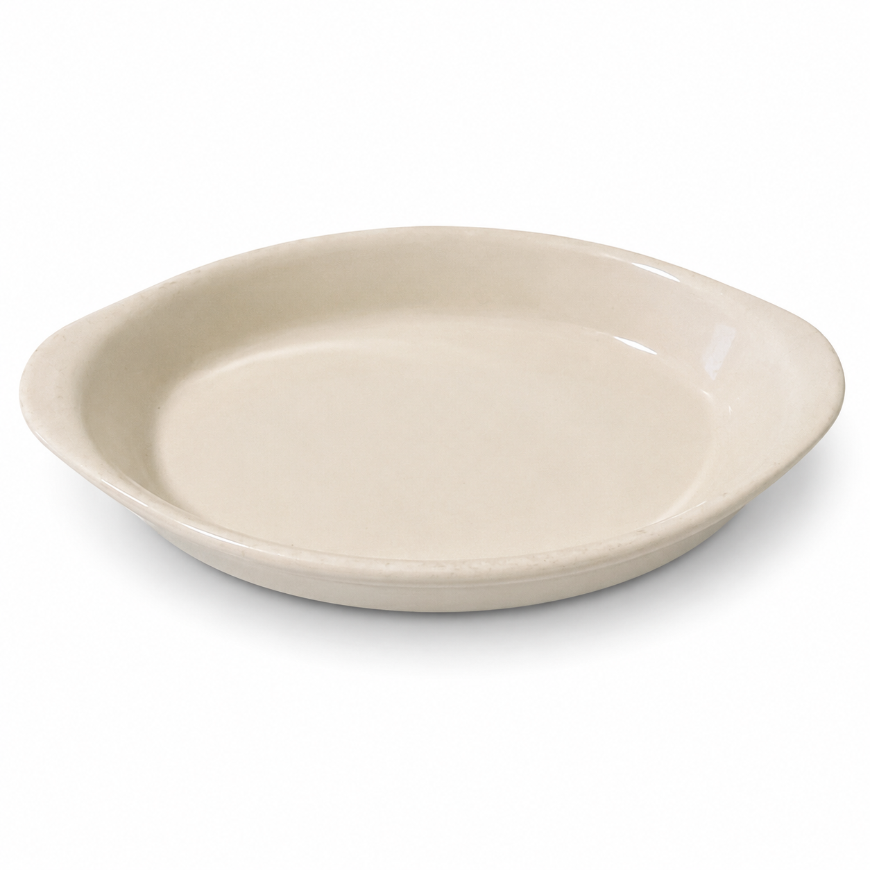Vintage Oneida Buffalo China Oval Serving Dish - White Ironstone
