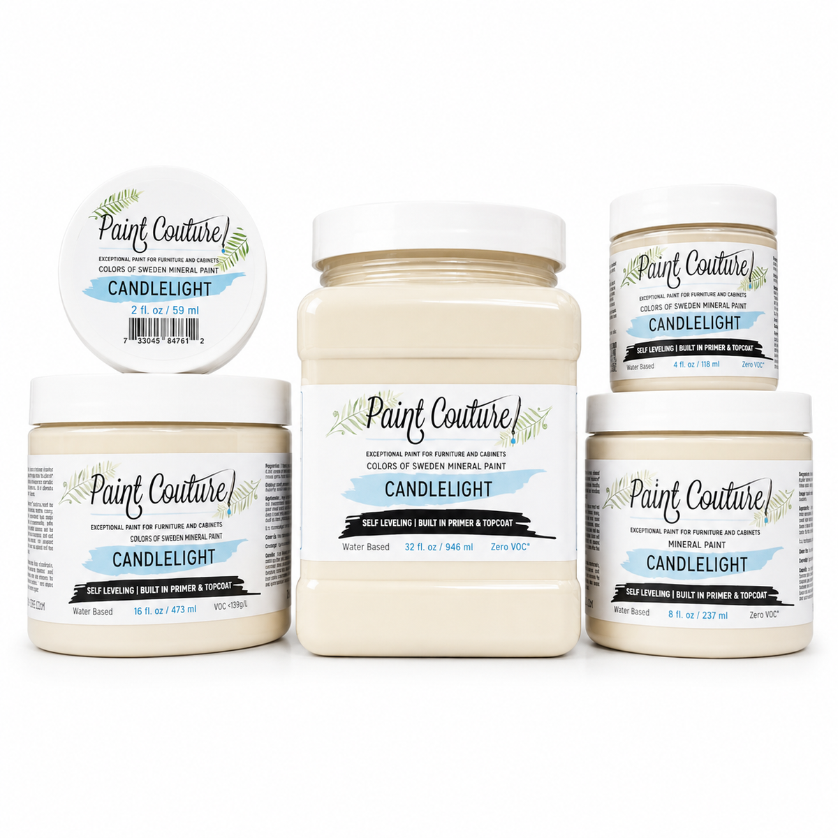 Paint Couture Candlelight All in One Acrylic Mineral Paint VOC Free