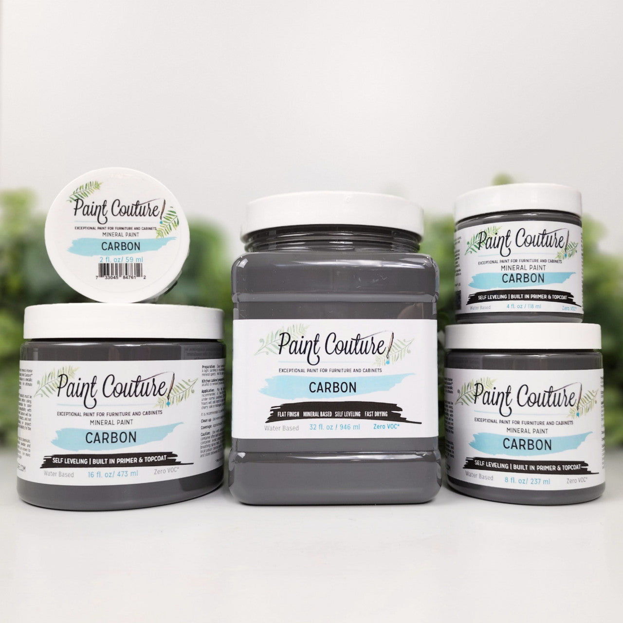 Paint Couture Carbon All in One Acrylic Mineral Paint VOC Free