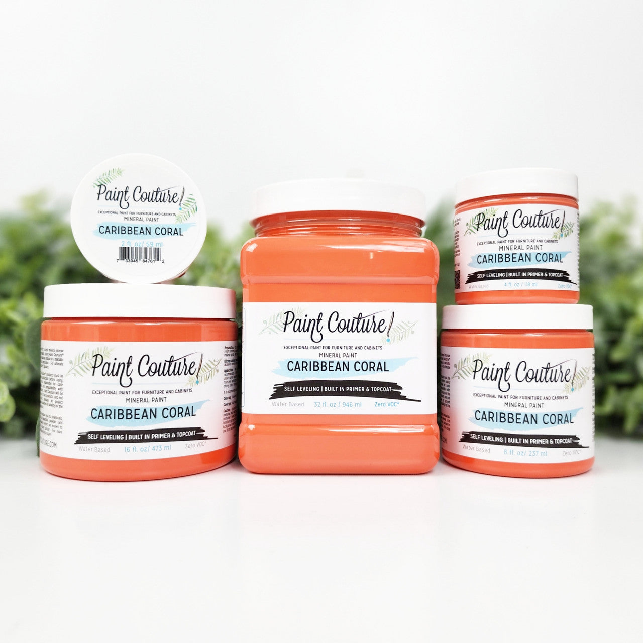 Paint Couture Caribbean Coral All in One Acrylic Mineral Paint