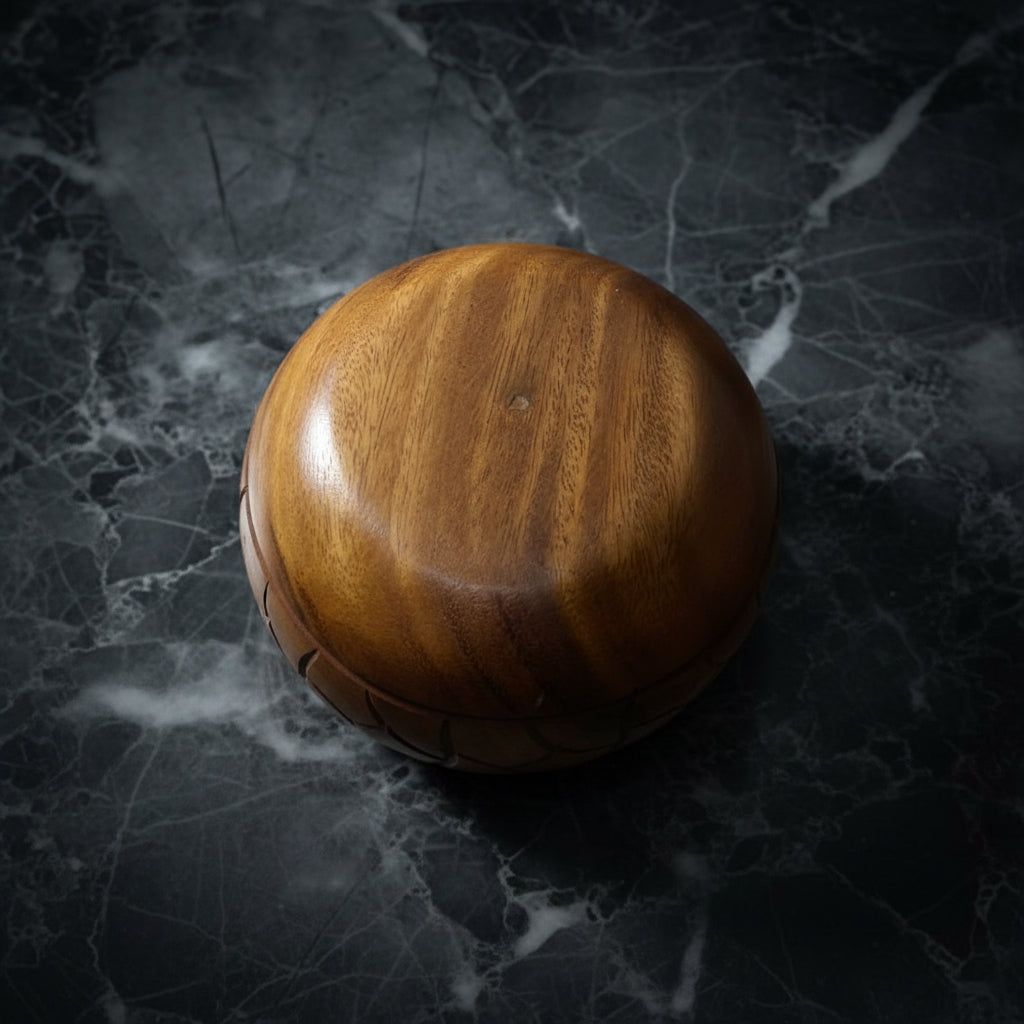 Carved Wood Bowl