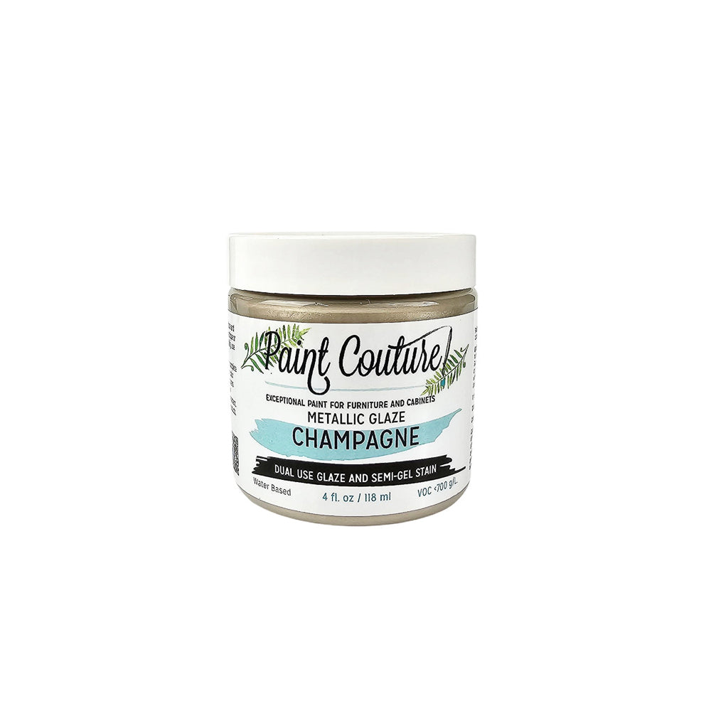 Champagne Metalic Glaze - Paint Couture