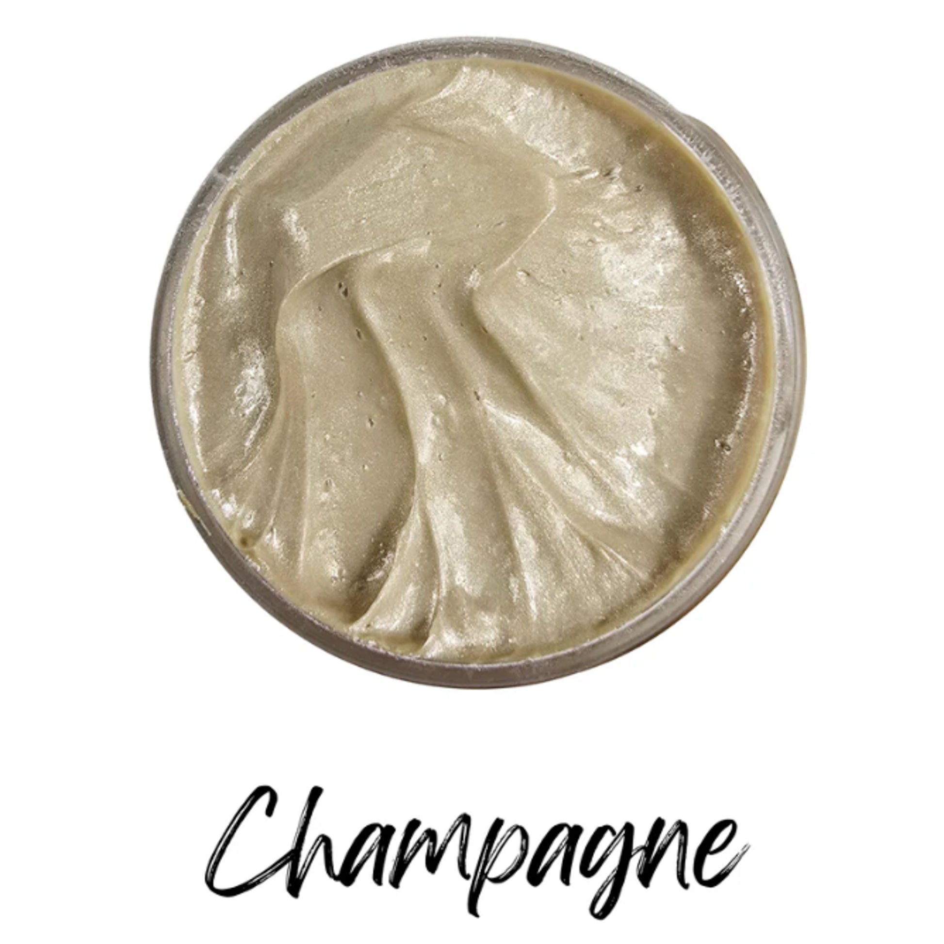 Champagne Metallic Stencil Paste by Paint Couture - Made in USA