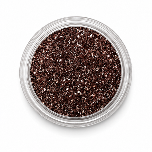 Chocolate Glass Glitter by Paint Couture - Imported from Germany