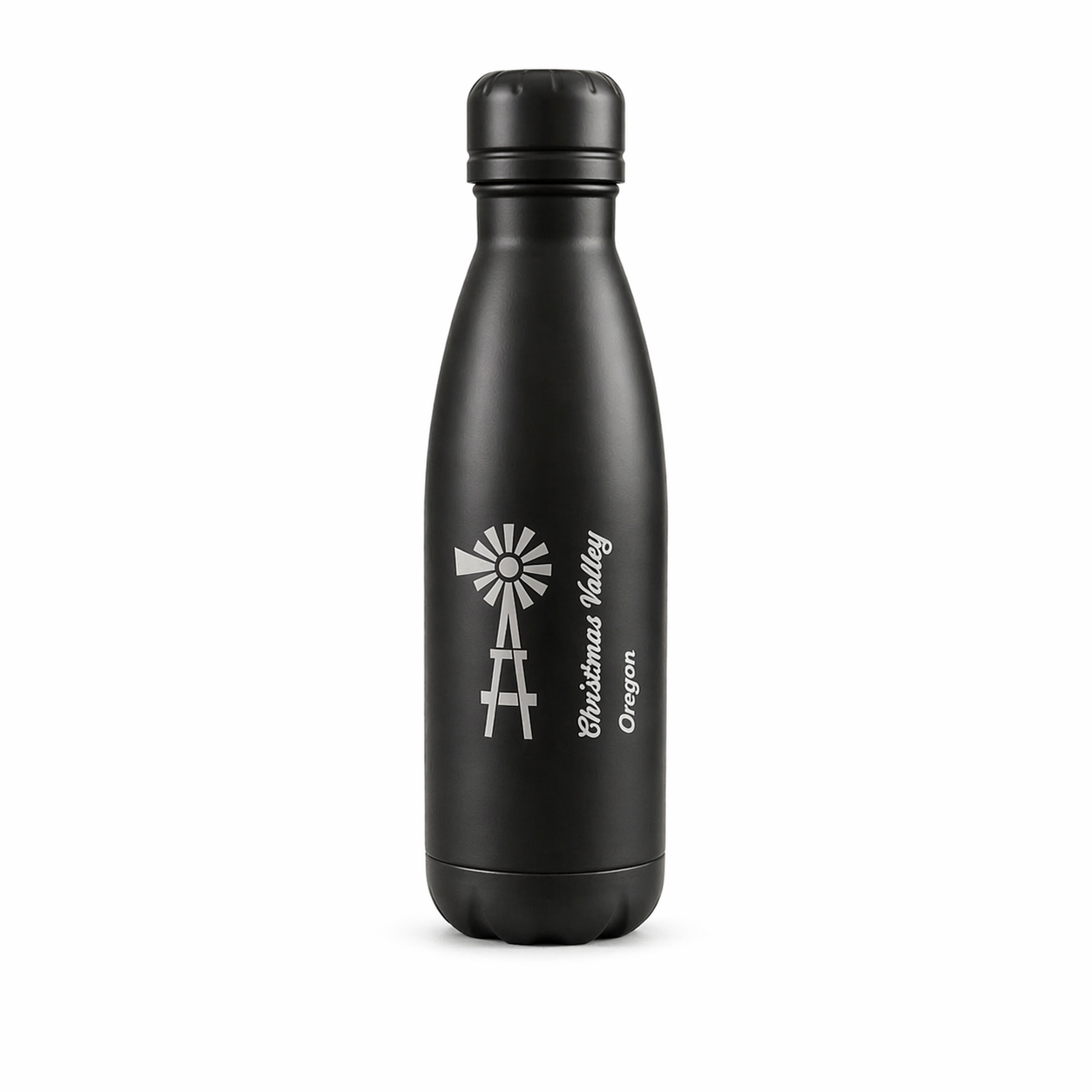 Christmas Valley Oregon Insulated Water Bottle 16oz - Stainless Steel