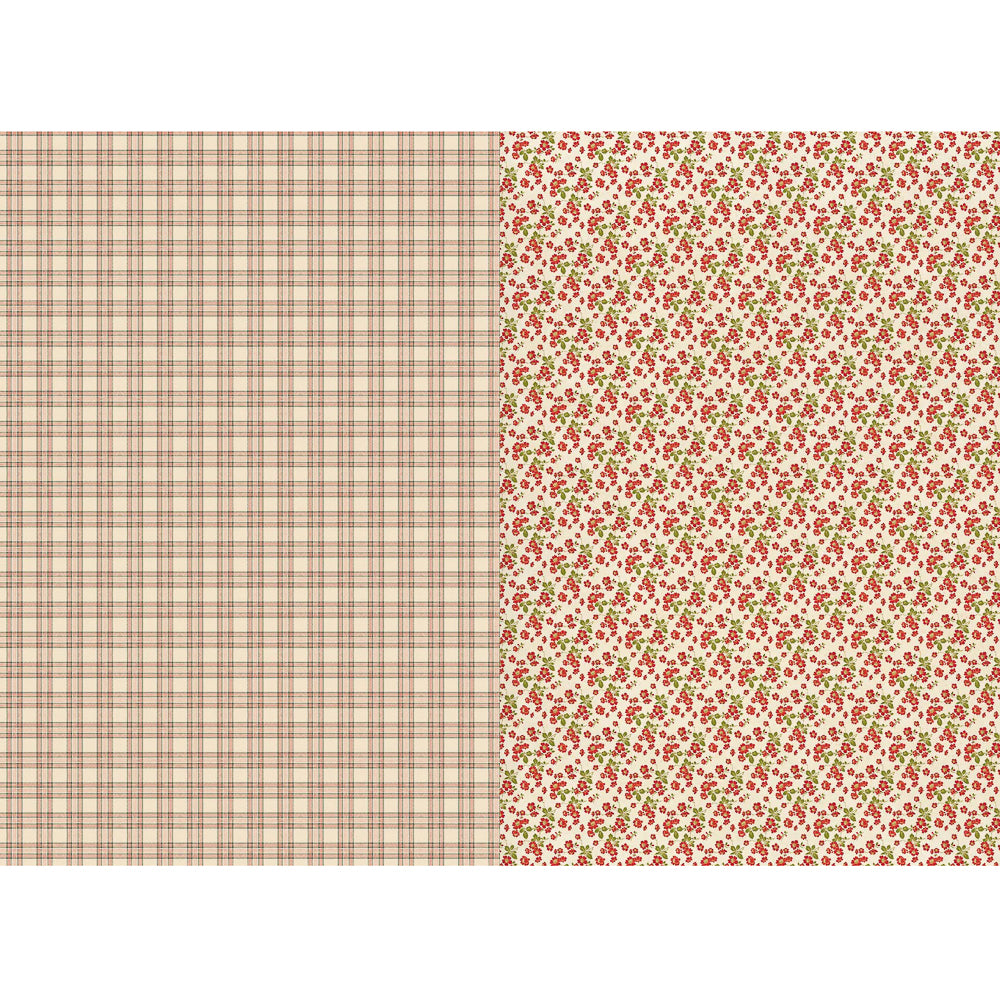 Roycycled Treasures Christmas Wallpaper Decoupage Paper - 20" x 30"