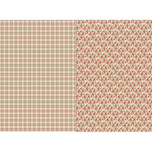 Christmas Wallpaper Decoupage Paper - Roycycled Treasures