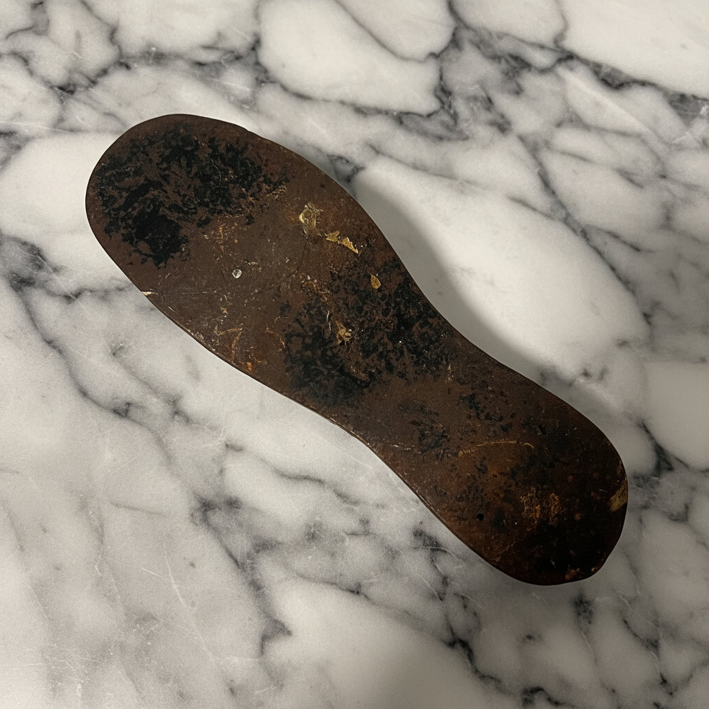 Antique Cast Iron Cobbler Shoe Form No 2 - Industrial Tool Decor