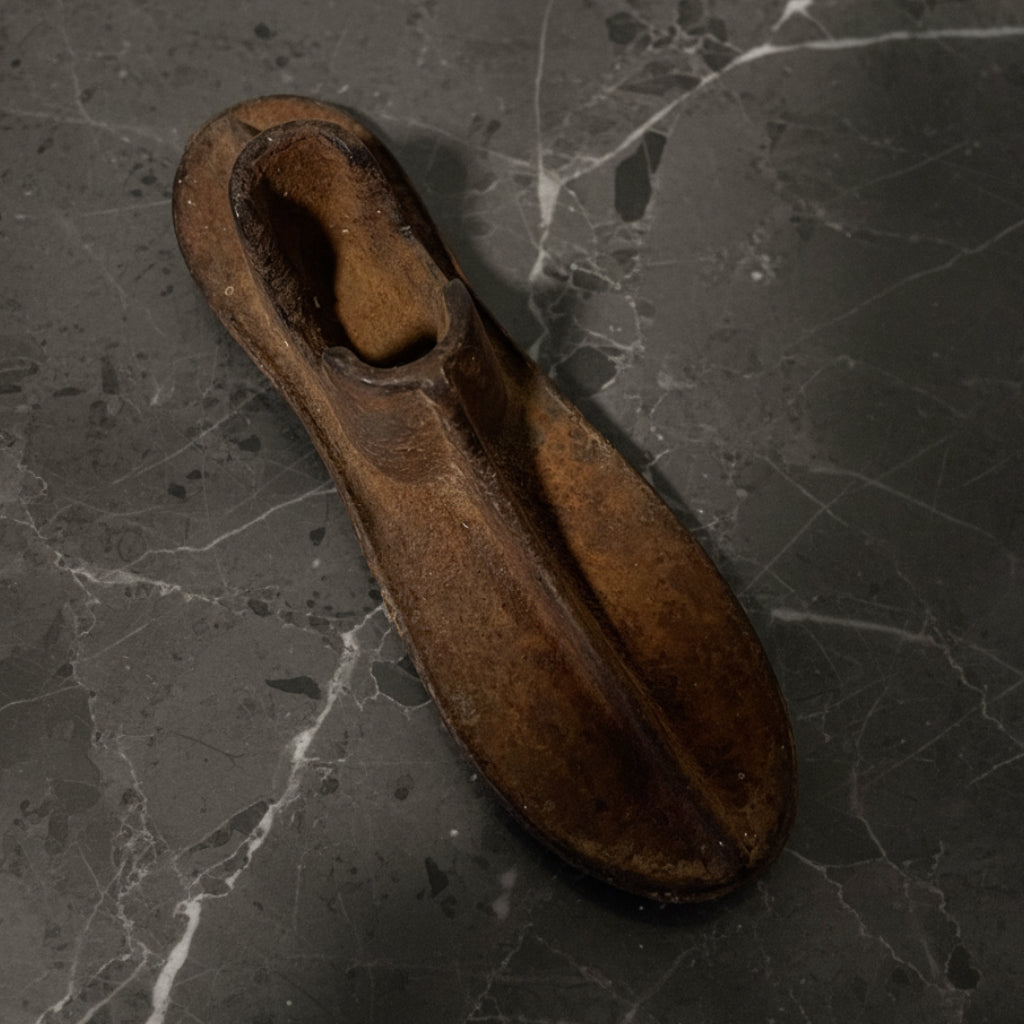 Antique Cast Iron Cobbler’s Shoe Form Child Size - Industrial Decor