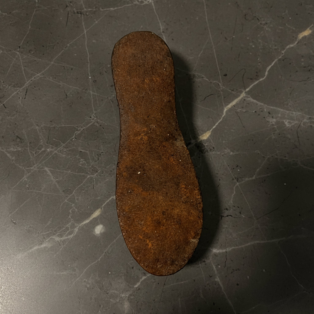 Antique Cast Iron Cobbler’s Shoe Form Child Size - Industrial Decor