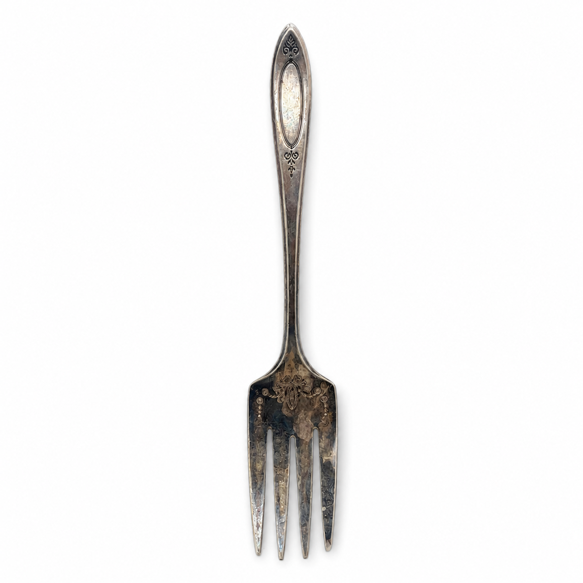 Vintage Community Plate Silverplate Serving Fork - 8.25” Flatware